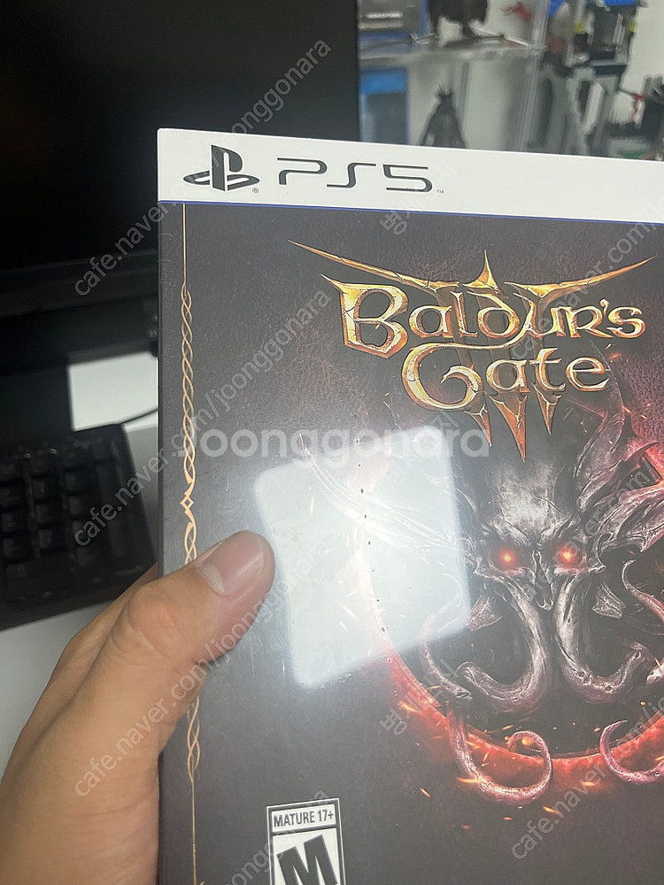Ps5 발더스 게이트3 북미 미개봉 처분합니다(하자있음...--2