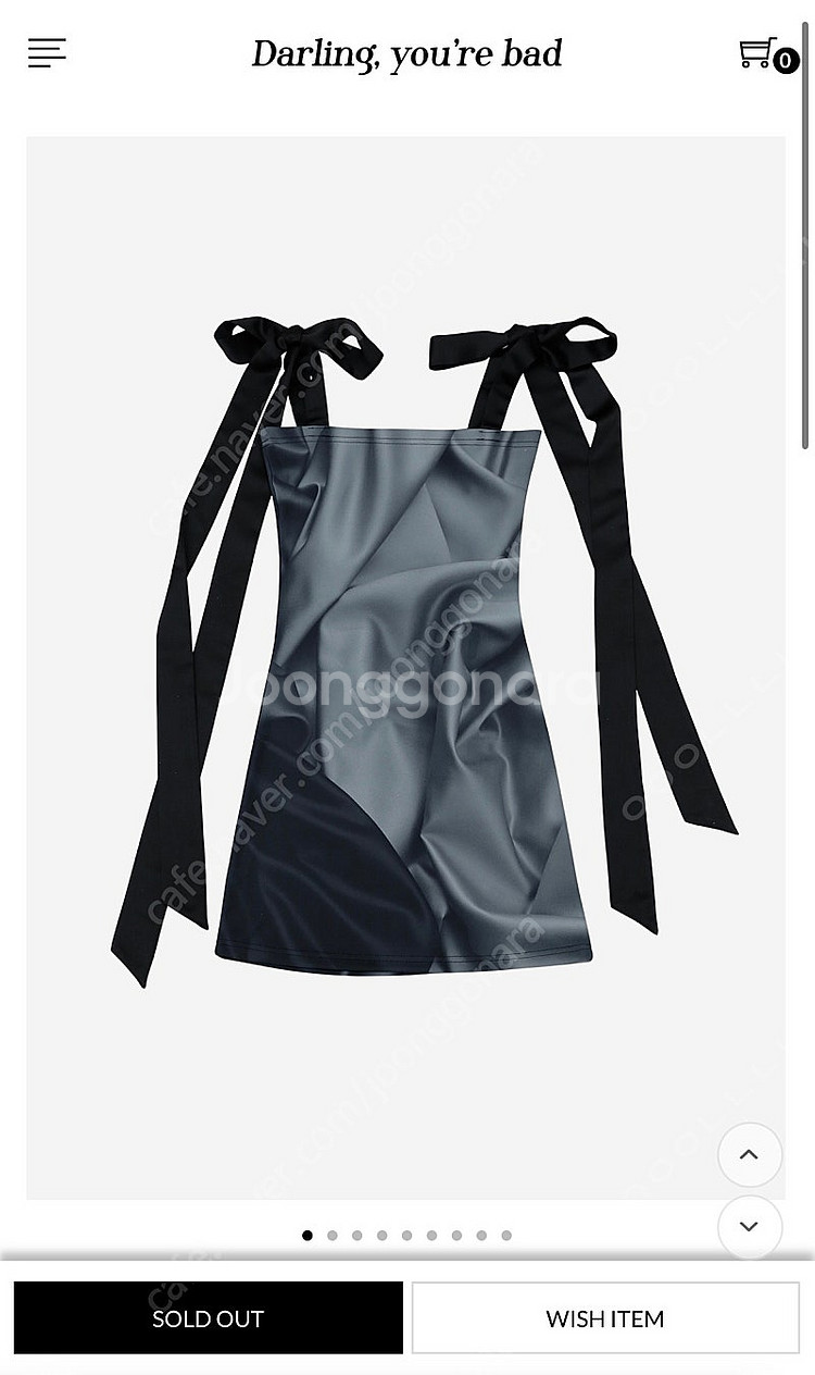 달링유어배드 리본원피스--0