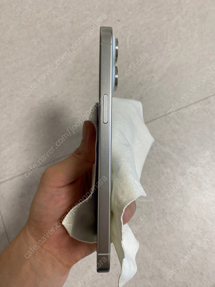 아이폰15프로맥스 512 화이트 풀박스--1