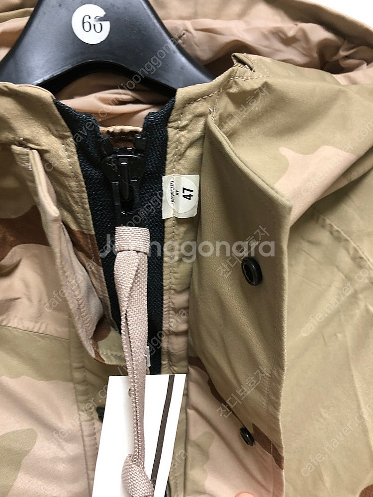 (새상품)미군 고어텍스 데저트 카모(사막삼색) 파카--2