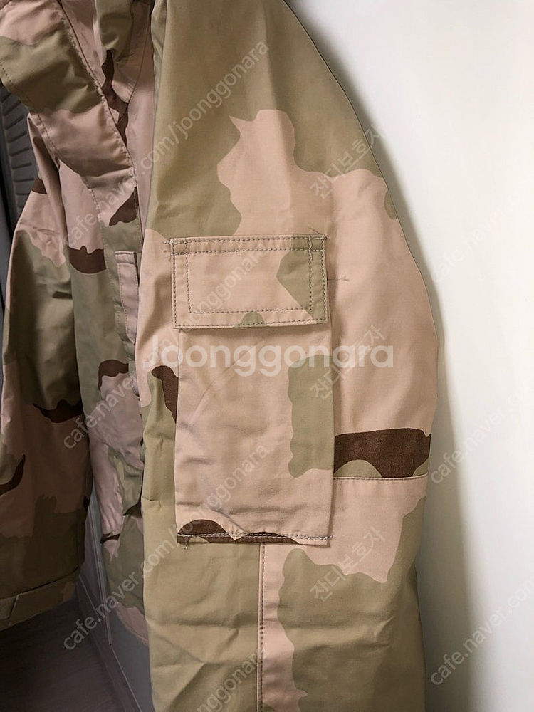 (새상품)미군 고어텍스 데저트 카모(사막삼색) 파카--4