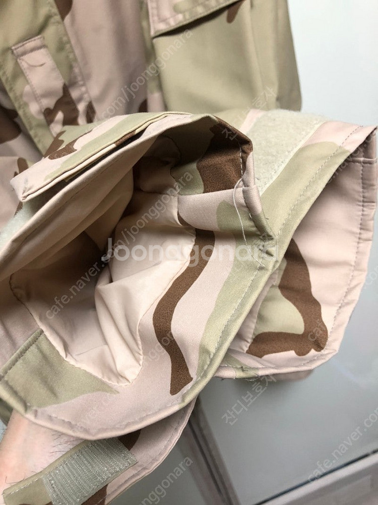 (새상품)미군 고어텍스 데저트 카모(사막삼색) 파카--9