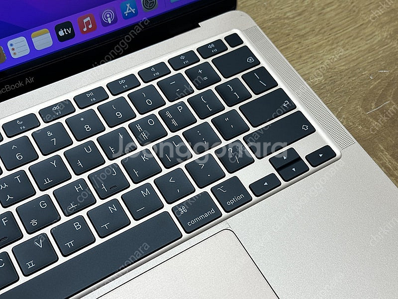 맥북에어 M1 13인치 16GB 1TB 골드 신품급 박...--8