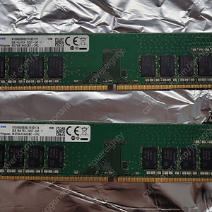 삼성 ddr4 2400mhz 8gb x 2