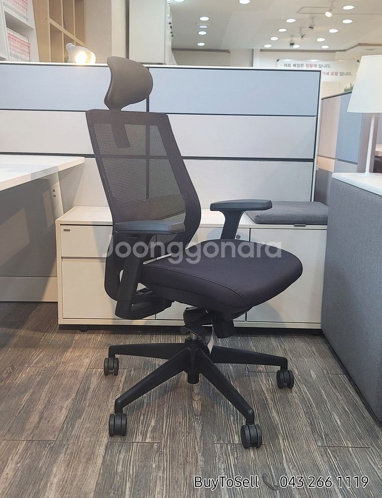 리바트네오스 T501G 중고사무용의자 대량판매--4