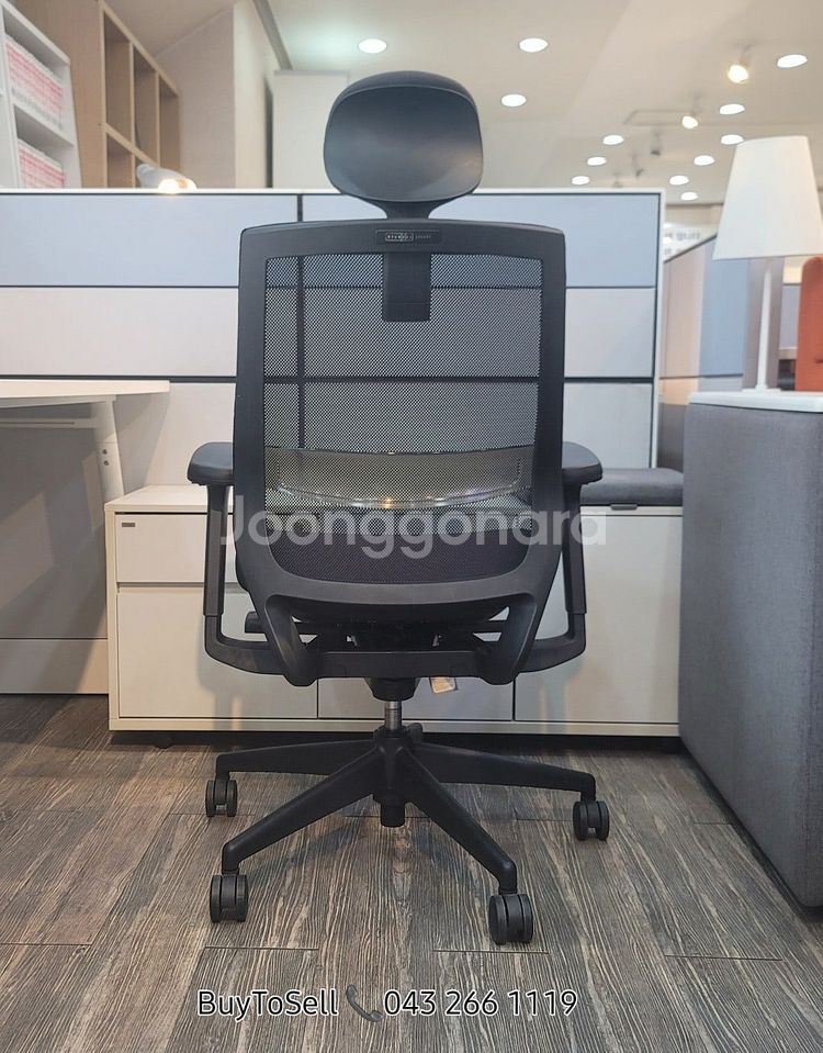 리바트네오스 T501G 중고사무용의자 대량판매--5