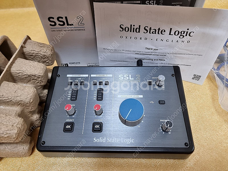 SSL2 오디오 인터페이스 + 반담 스타쿼드 뉴트릭 양...--1