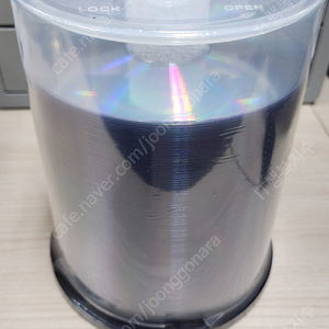 공 DVD 100장 × 2통 = 200장