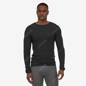 파타고니아 캐필린 에어크루 블랙 M 새상품