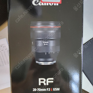 케논 RF 28-70mm F2 L USM 렌즈 미개봉 새제품 영수증지참