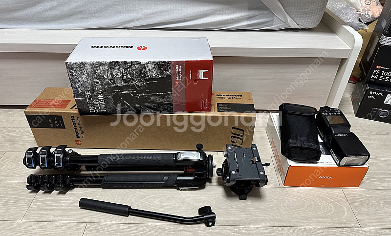 MT190XPRO4 맨프로토 삼각대 / MVH500AH...--0