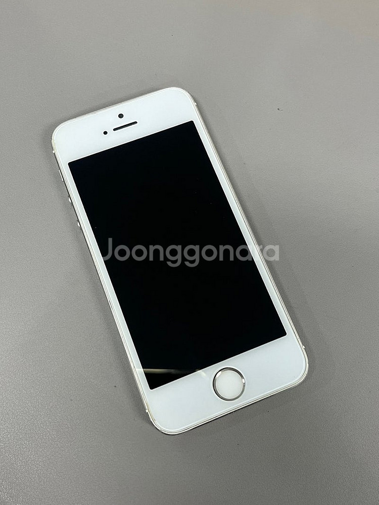아이폰5S 16G 실버색상 미파손 가성비단말기 검수완료...--2