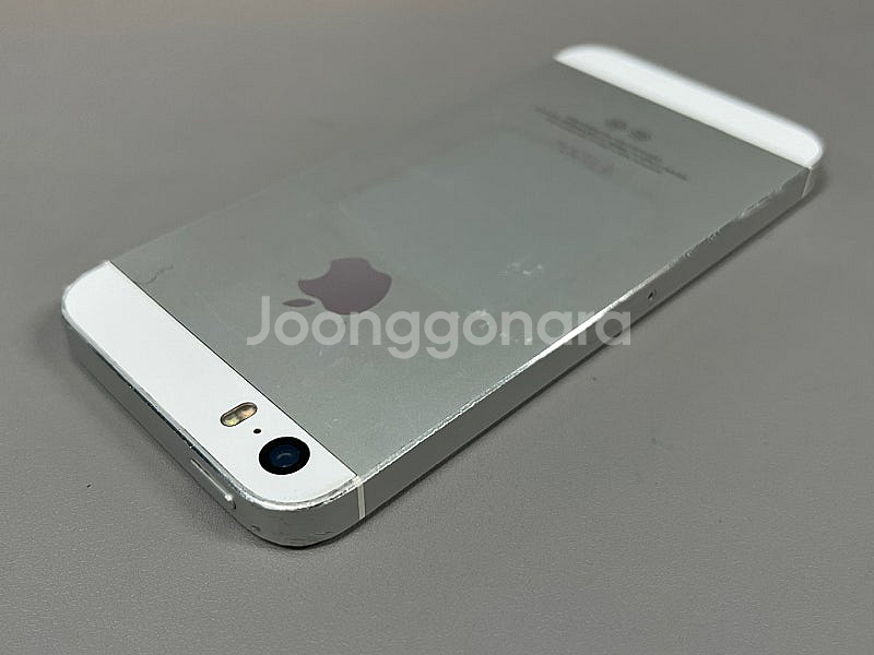 아이폰5S 16G 실버색상 미파손 가성비단말기 검수완료...--4