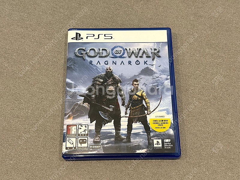 PS5 플스5 갓오브워 라그나로크 게임 판매합니다.--0
