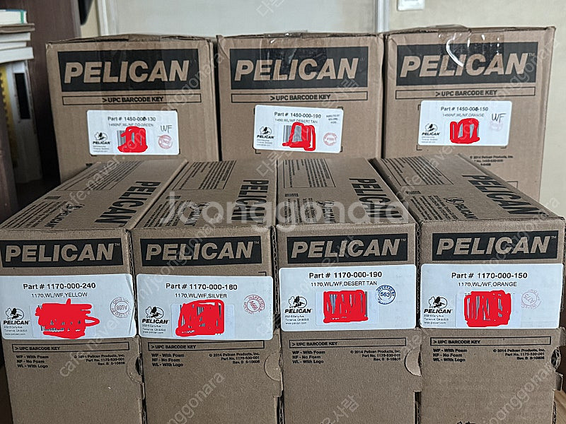 pelican 1450 미개봉 정품 판매합니다. (펠리...--0