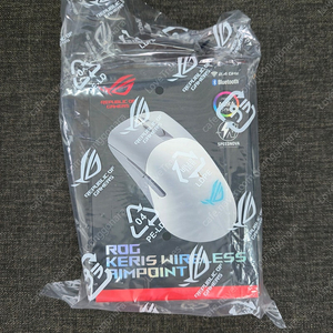 ASUS ROG KERIS WIRELESS AIMPOINT WHITE 미개봉 팝니다.