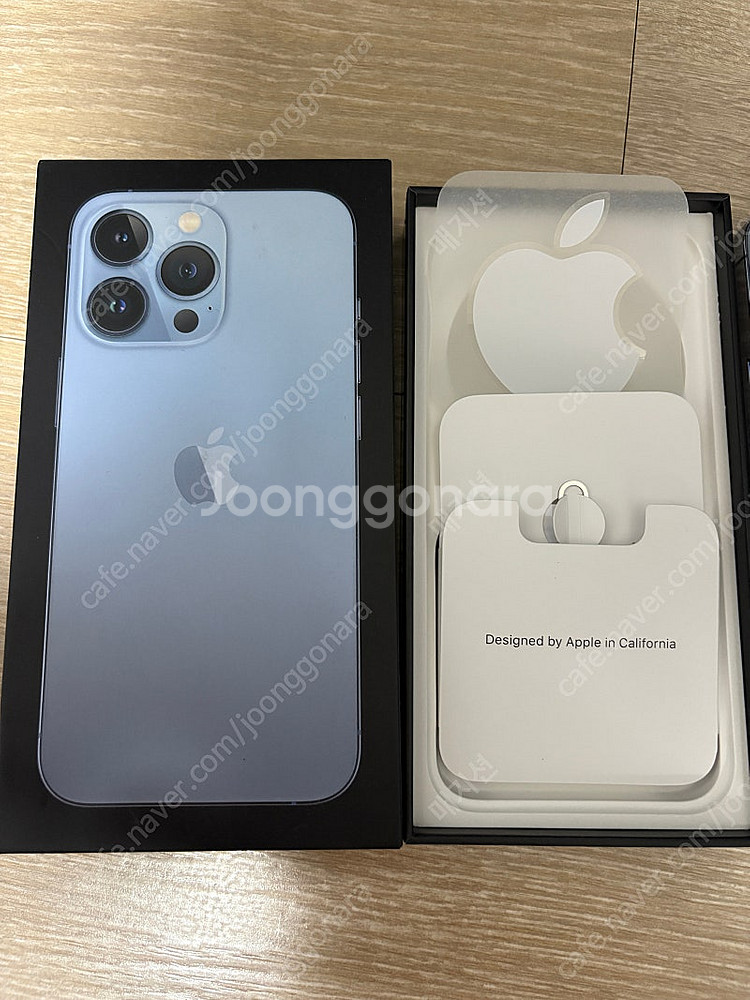 아이폰 13프로 시에라 블루 256gb 최상급 풀박스--0