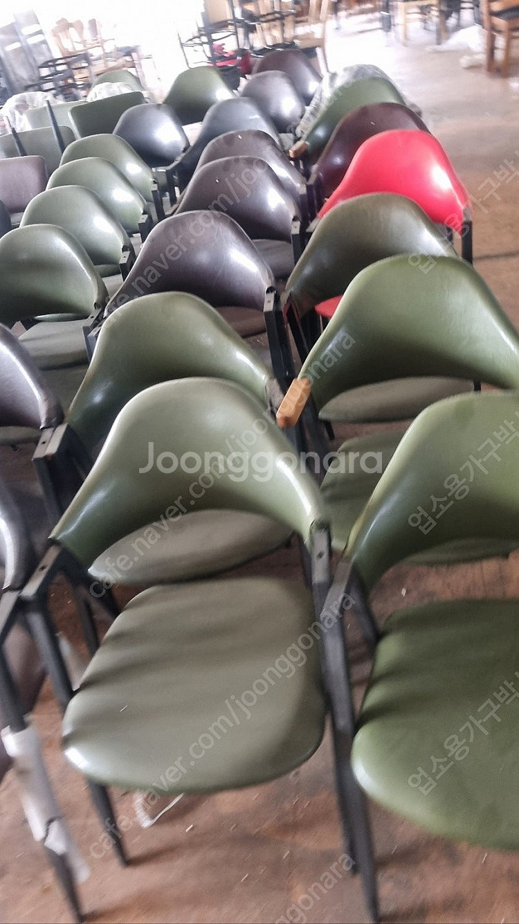 중고나무의자 업소용의자 식탁의자 철재의자 7000원 부...--2