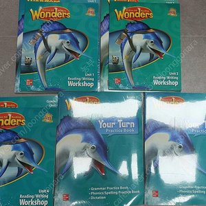 Wonders Grade2 Unit1-6 세트 판매합니다