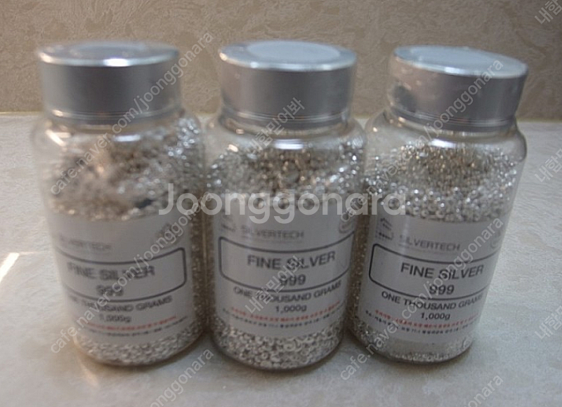 실버바 99.99%, 은그래뉼 999% 1KG . 정말...--2