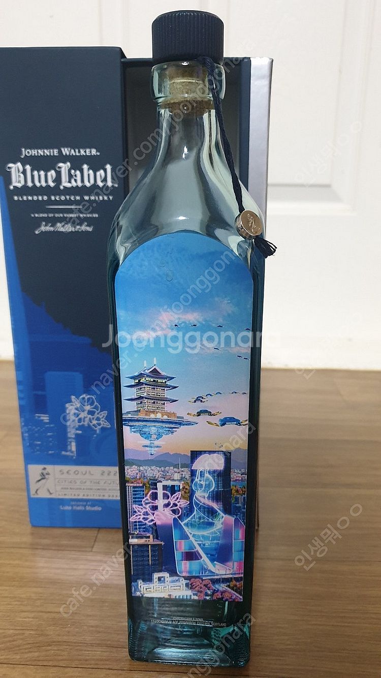 블루라벨 서울에디션 공병--2