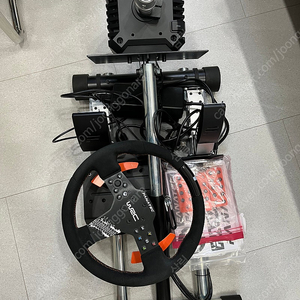 파나텍 CSL DD 8Nm, WRC휠, CSL 페달, Wheel Stand Pro 접이식 거치대