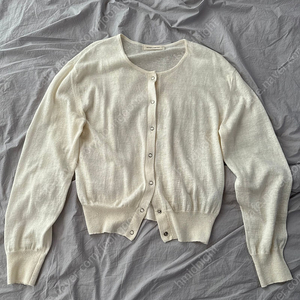 낫띵리튼 Panna round cardigan (Ivory)