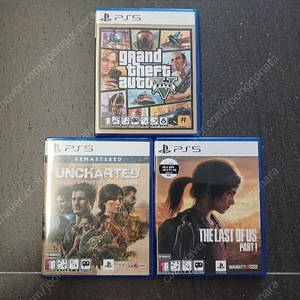 ps5 라스트오브어스,언챠티드,GTA5