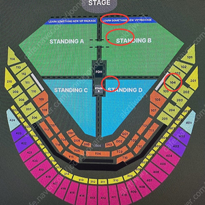 찰리푸스 콘서트 VIP 지정석 스탠딩 단석 연석