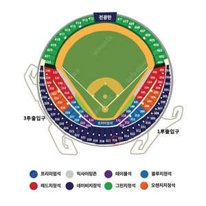 야구 플레이오프 3차전 10/17 목요일 중앙 네이비 중네 316블럭 27열 2연석 / 4연석 양도