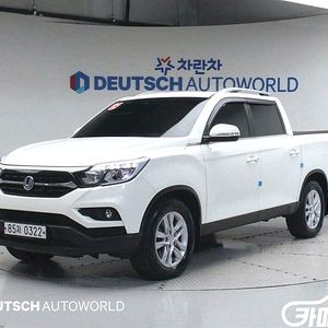 KG모빌리티(쌍용) [KG모빌리티(쌍용) ]렉스턴 스포츠 2WD 디젤 2.2 프레스티지 (5인승 /0톤) 2019 년 중고차◆전액할부◆중고리스◆여유자금◆