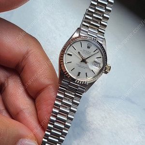 [정품] 롤렉스 여성용 데이저스트 화이트골드 18K 올금통 (Rolex Datejust 18K WG Solid Gold Women's)