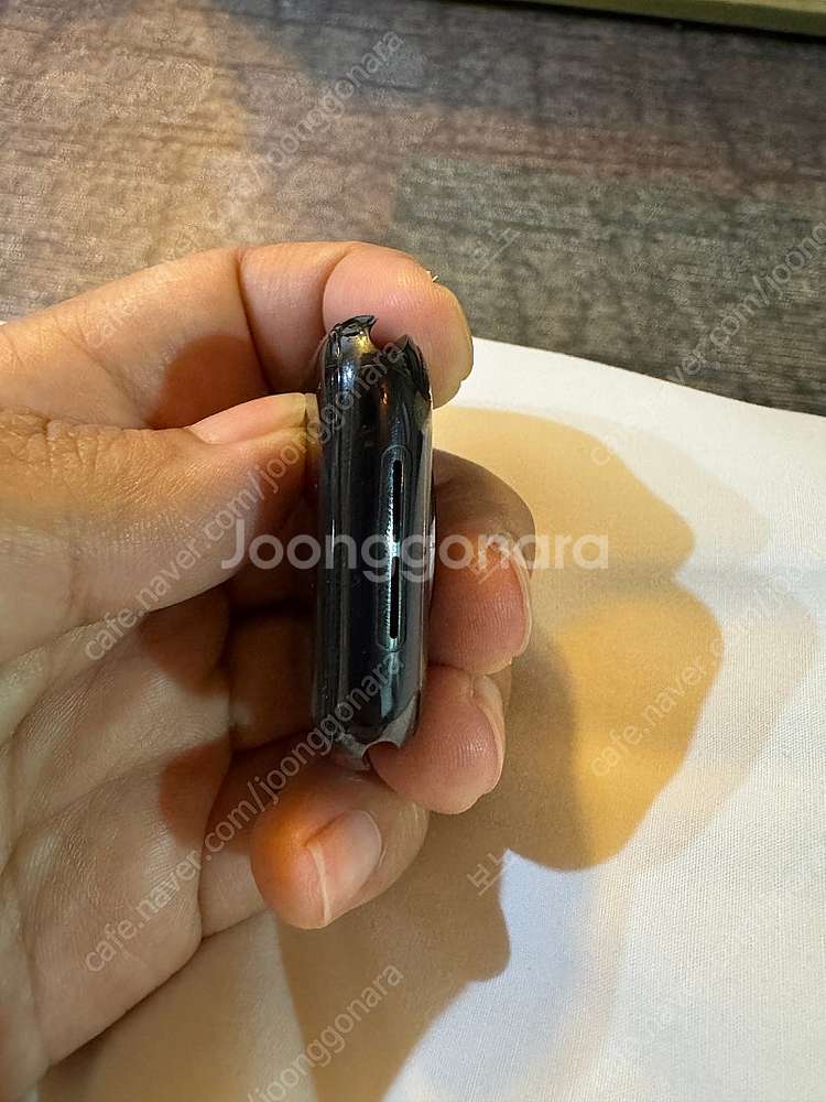 애플워치5 에르메스 누아르 스페이스블랙 44mm(가죽줄...--5