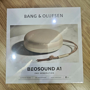 뱅앤올룹슨 베오사운드 A1 2세대 (Beosound A1 2nd Gen.) Gold 블루투스 방수 무선 스피커