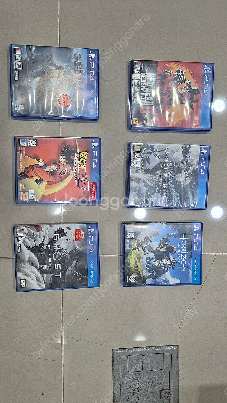 ps4플스4 게임cd타이틀(고오쓰/드래곤볼z카카로트/라...--1