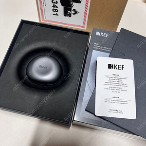 kef 케프 mu3 이어폰 실버차콜