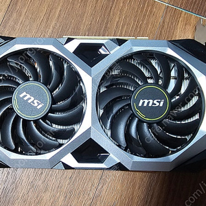 쥐포스 MSI 벤투스 6G OC GTX 1660 팝니다 (개인 사용 중고)