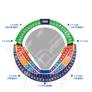 10/17 삼성 vs LG 잠실 플레이오프 3차전 3루 블루석 216블록 2연석