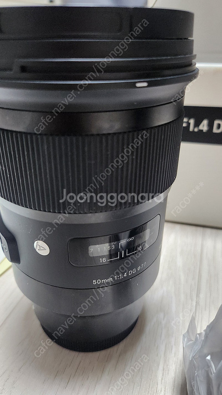 시그마 50mm F1.4 DG HSM Art 소니마운트--3