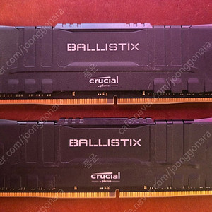 Crucial Ballistix DDR4 3200 32GB (16GB 2개) 메모리
