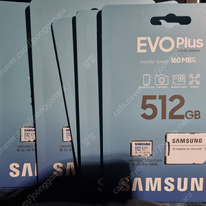 micro SD 삼성 EVO PLUS 512GB팝니다.