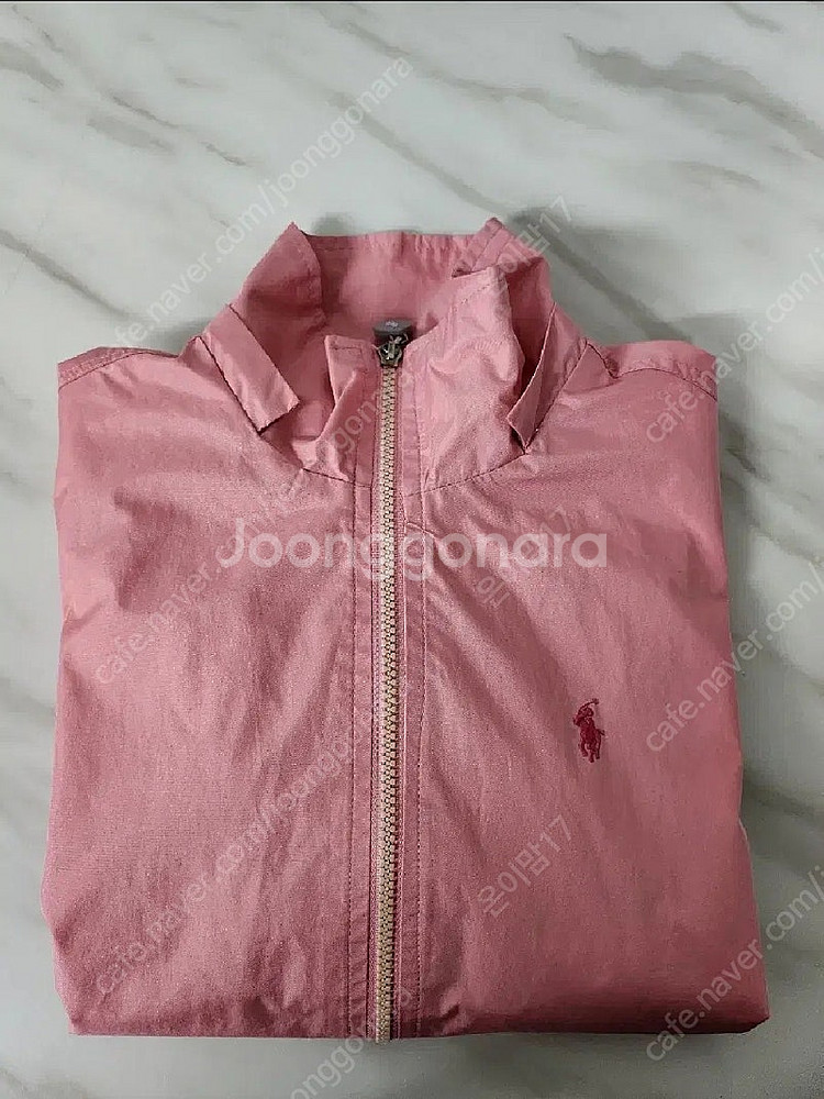 폴로 연핑크 바람막이(L)--0