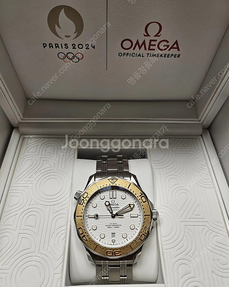 (새상품) 오메가시계 씨마스터 다이버워치 2024파리올...--2