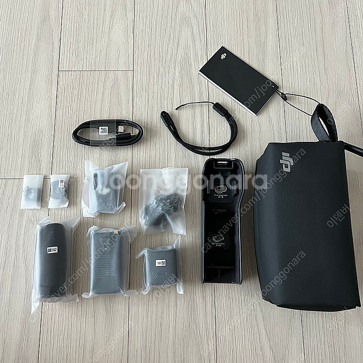 (미사용) DJI 오즈모포켓3 크리에이터콤보 구성품 판...--0