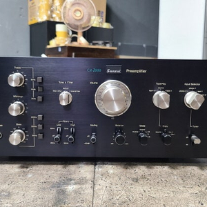 SANSUI CA-2000 프리앰프등 오디오여러가지