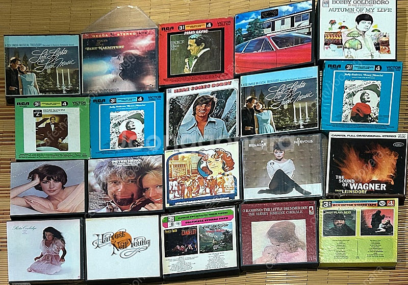 4트랙 7인치 reel to reel 릴테이프 정리합니...--2