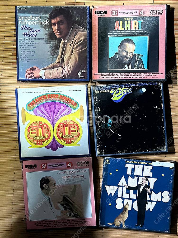 4트랙 7인치 reel to reel 릴테이프 정리합니...--3