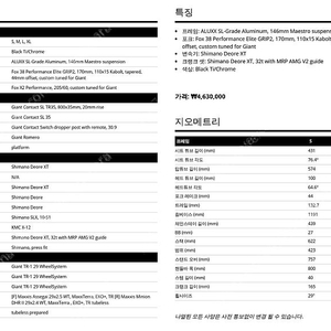 자이언트 레인 29 1 사이즈 S 2021년식 50% 할인된 가격으로 판매합니다.