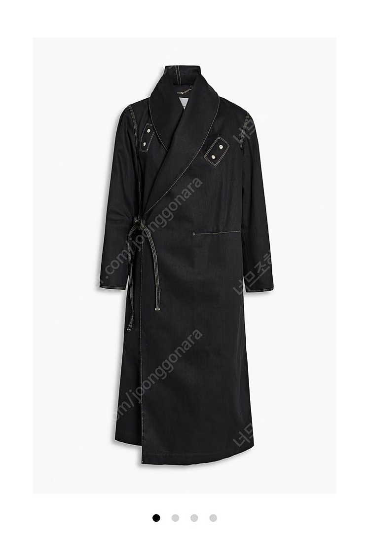 페라가모 ferragamo 개버딘 코트팝니다(새상품)--3