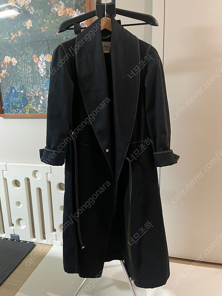 페라가모 ferragamo 개버딘 코트팝니다(새상품)--4